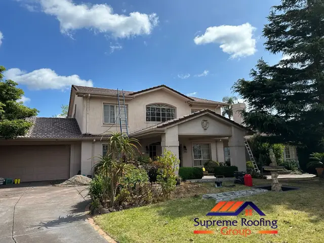 Wantirna South home before cement tile roof restoration