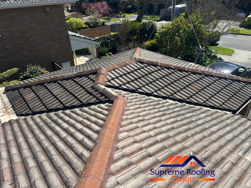 Mount Waverley tiled roof after targeted repairs